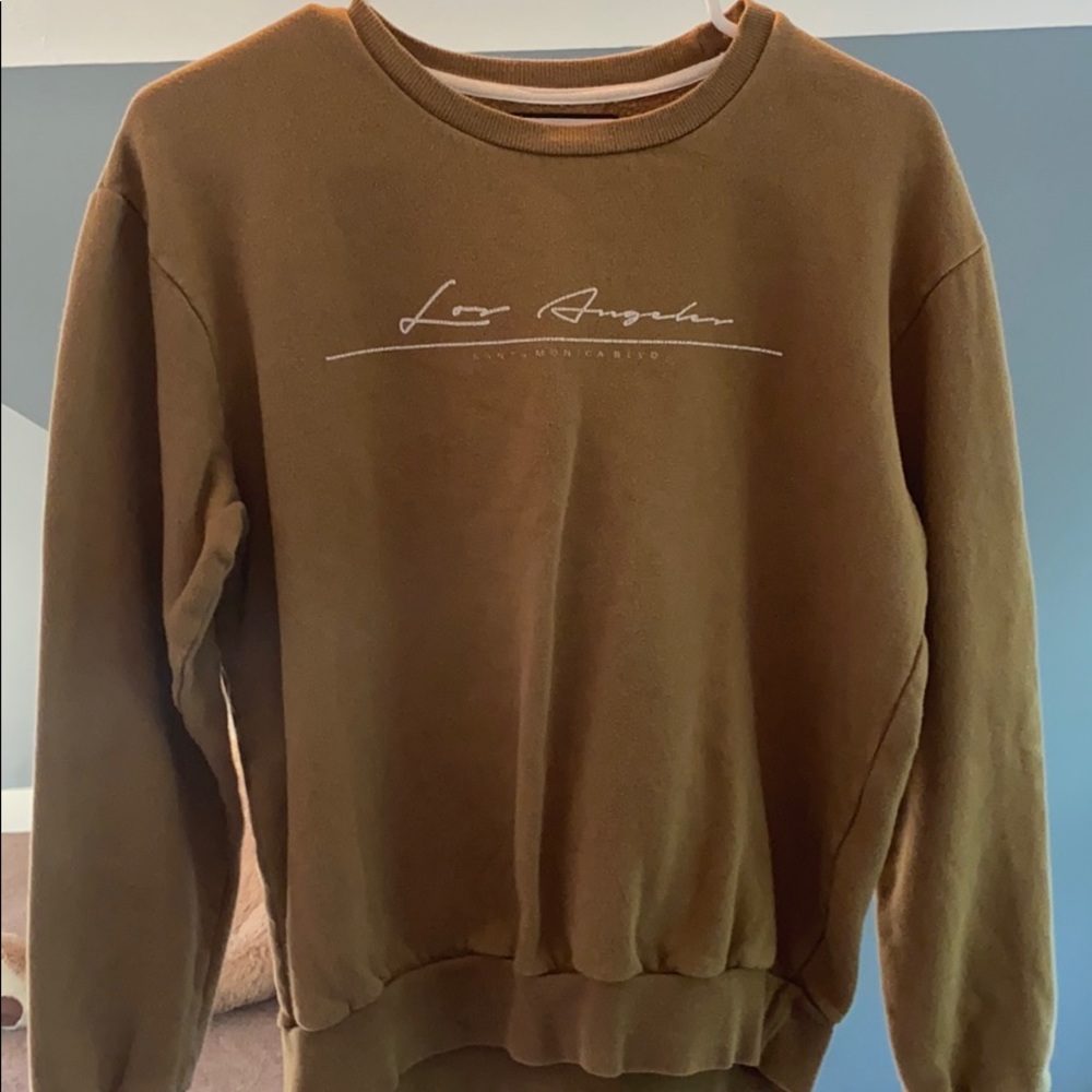 Crew neck sweatshirt